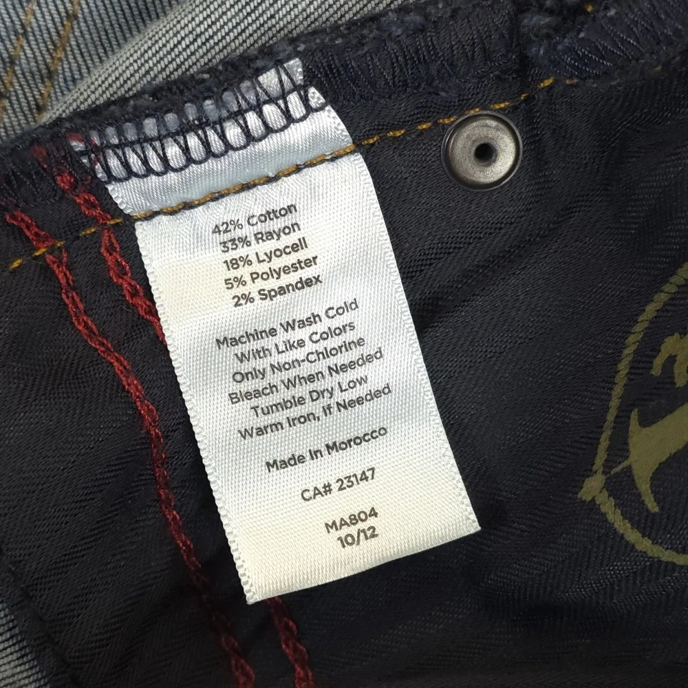 Talbots Dark Wash Blue Denim‎ Jeans Slimming Women 14L Comfort Stretch 5 Pocket